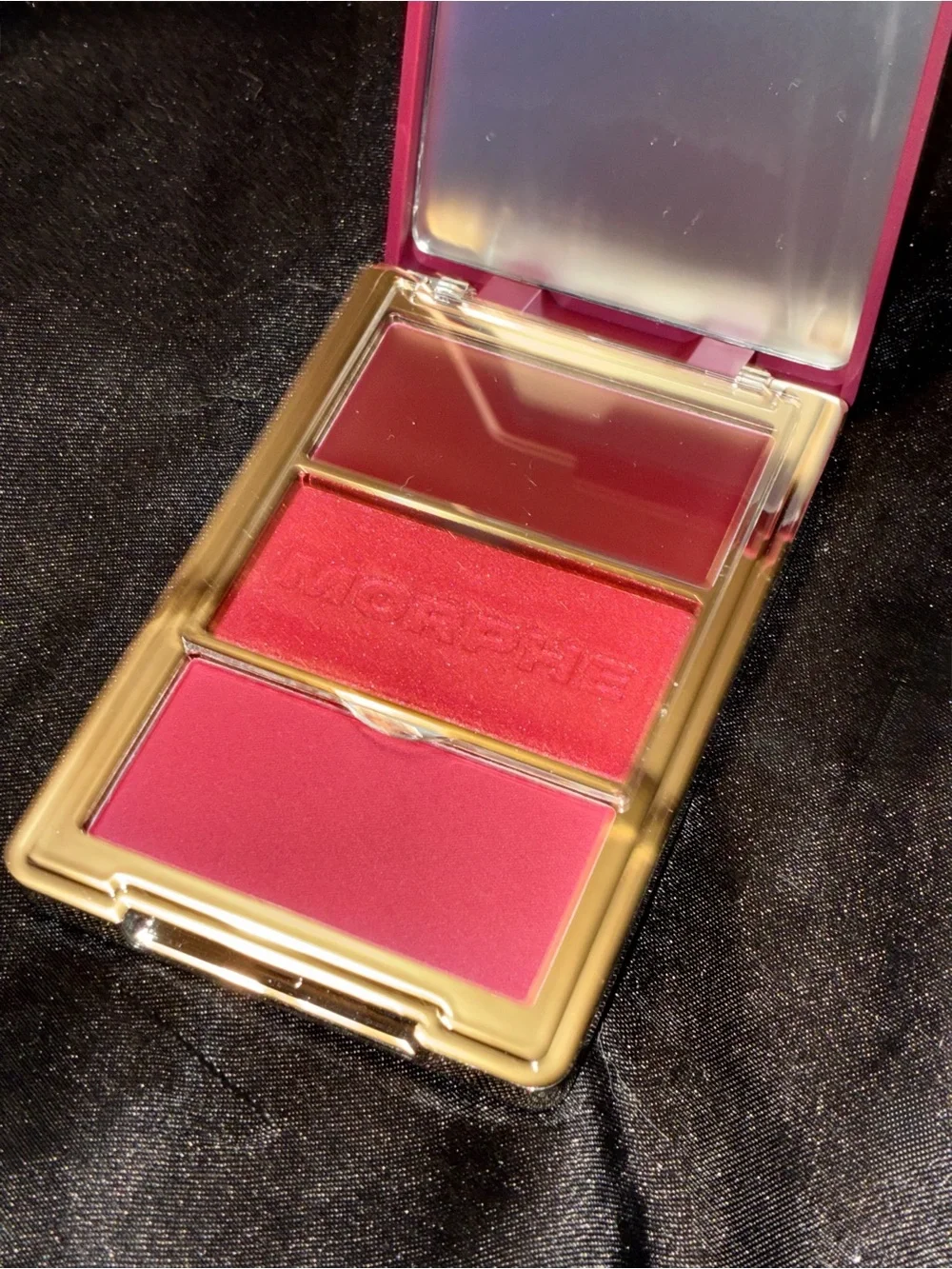 BNIB Morphe ‘Wine & Dine’ Cheek Thrills Blush Trio
